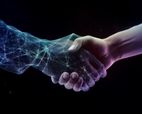 Ki schüttelt Mensch die Hand