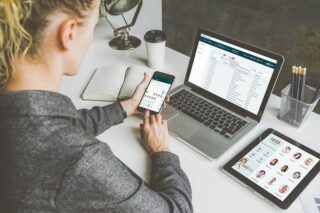 Zeiterfassung am Handy und digitalen Endgeräten