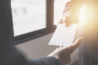 Gehaltsnachweis in Papierform