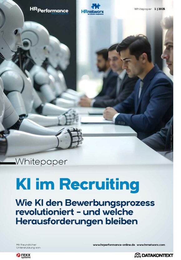 Cover Whitepaper KI im Recruiting