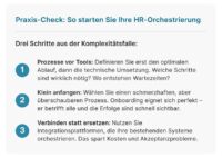 Praxis-Check: So starten Sie Ihre HR-Orchestrierung