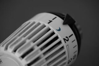 Heizung im Energiesparmodus